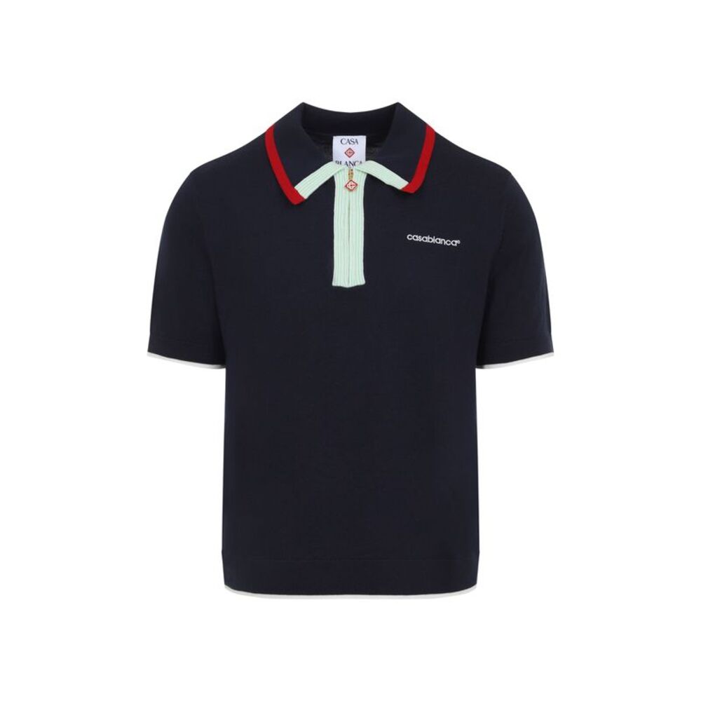 Casablanca Knitted Track Polo Men